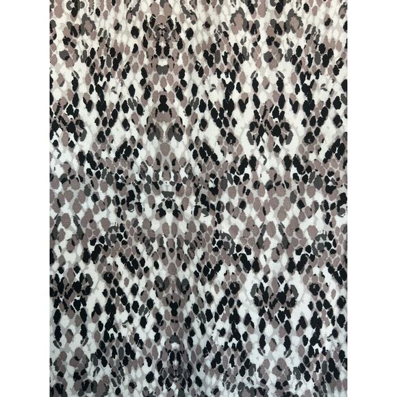 Merona Figure Flattering Stretch Black Beige and Cream Pencil Skirt Sz 18 - Picture 2 of 9